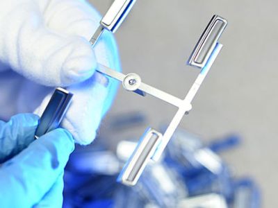 Plated part during control